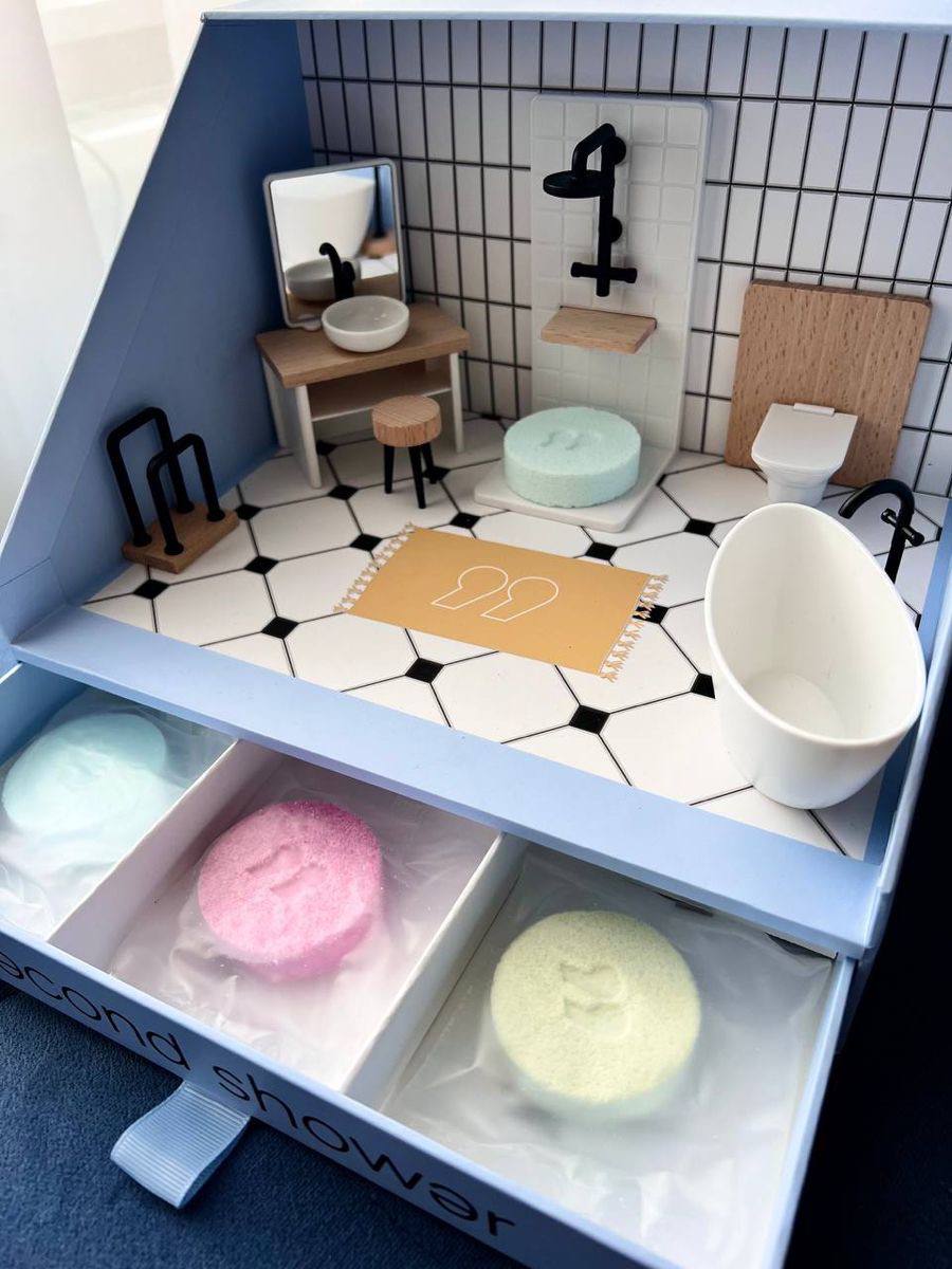 Second Shower — стимеры для душа в упаковке